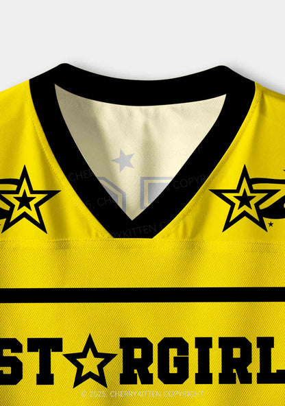 Custom Stargirl Y2K Crop Sport Jersey Shirts Cherrykitten