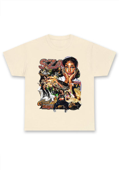 Retro Good Days Chunky Shirt