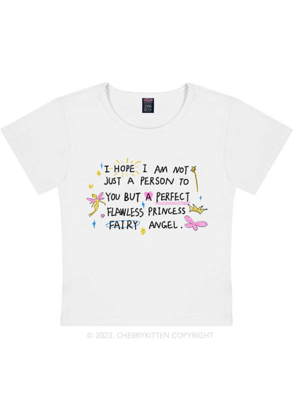 Curvy Flawless Princess Y2K Baby Tee Cherrykitten
