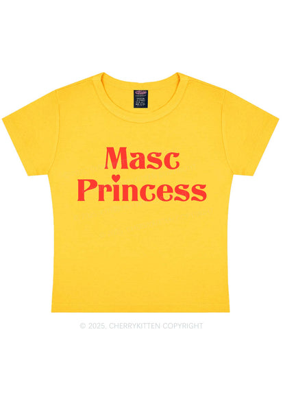 Masc Princess Pride Y2K Baby Tee Cherrykitten