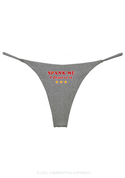 I Deserve It Y2K Bikini String Thong Cherrykitten