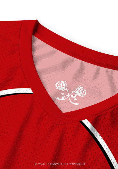 I Turn Mascs Into Bottoms Pride Y2K Sport Jersey Tank Cherrykitten
