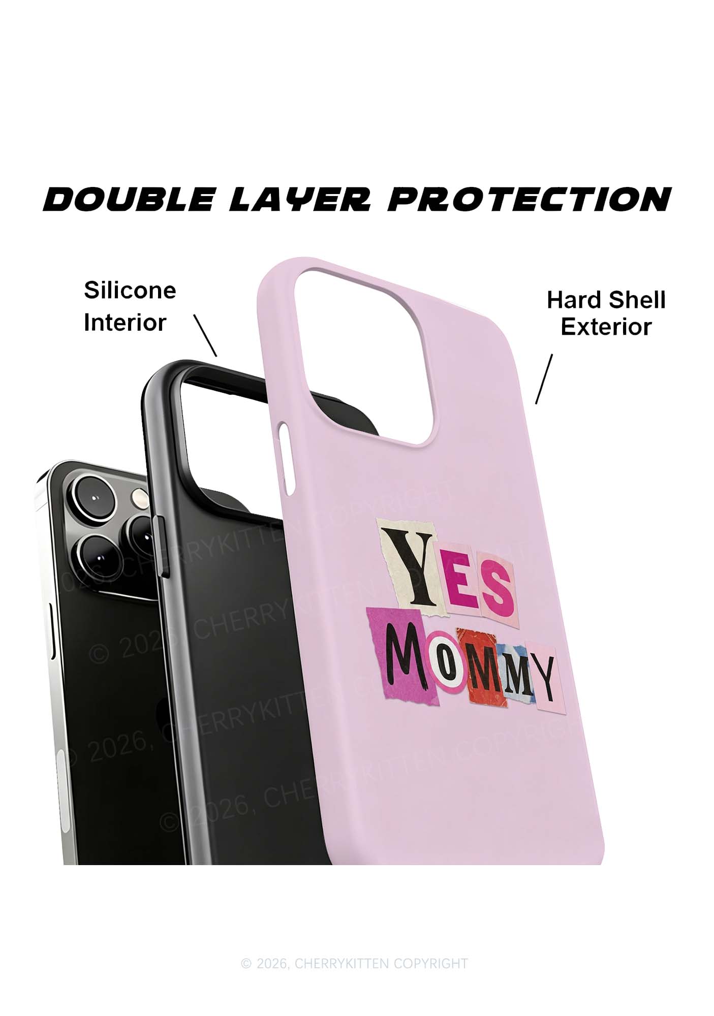 Yes Mommy Y2K Phone Case Cherrykitten