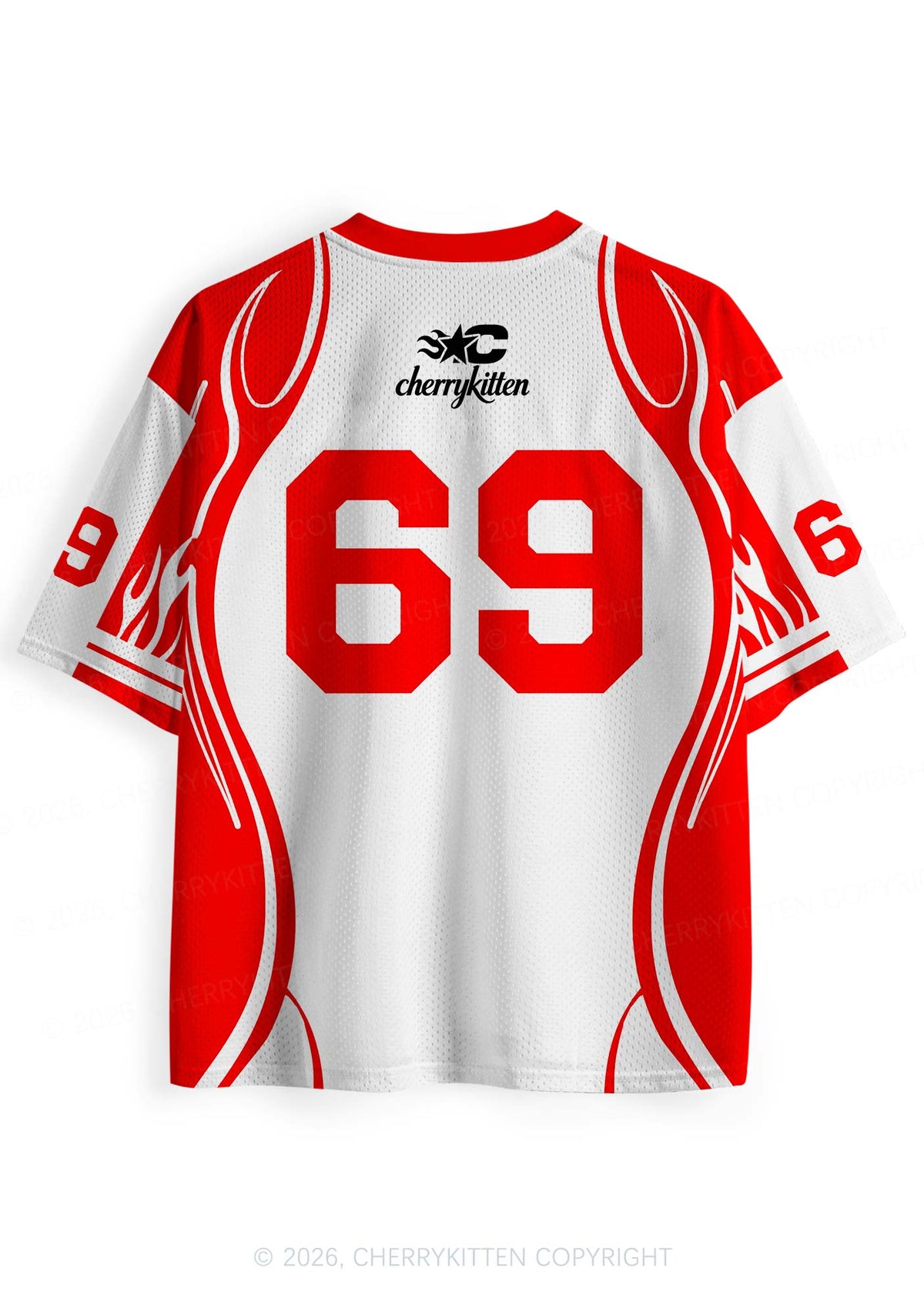 Pass Me Fridge Cig Y2K Sport Jersey Shirts Cherrykitten