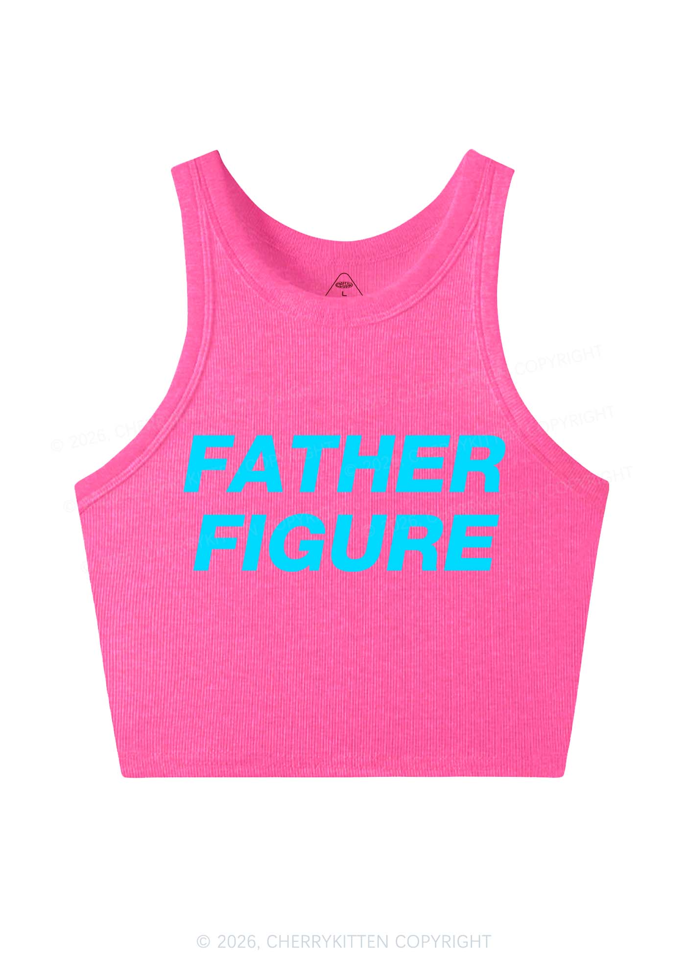 Father Figure Y2K Crop Tank Top Cherrykitten