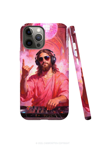 Disco Jesus DJ Y2K Phone Case Cherrykitten