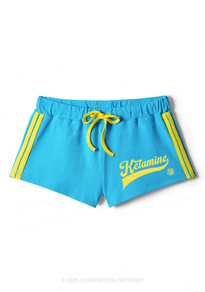 Ketamxxe Y2K Drawstring Mini Shorts Cherrykitten