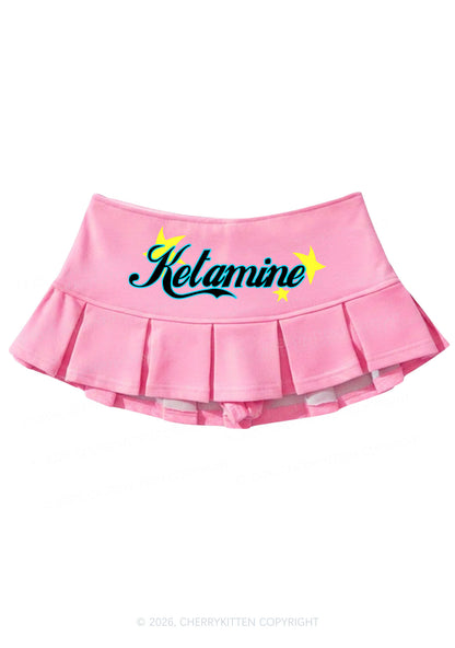 K Stars Y2K Mini Pleated Skirts Cherrykitten