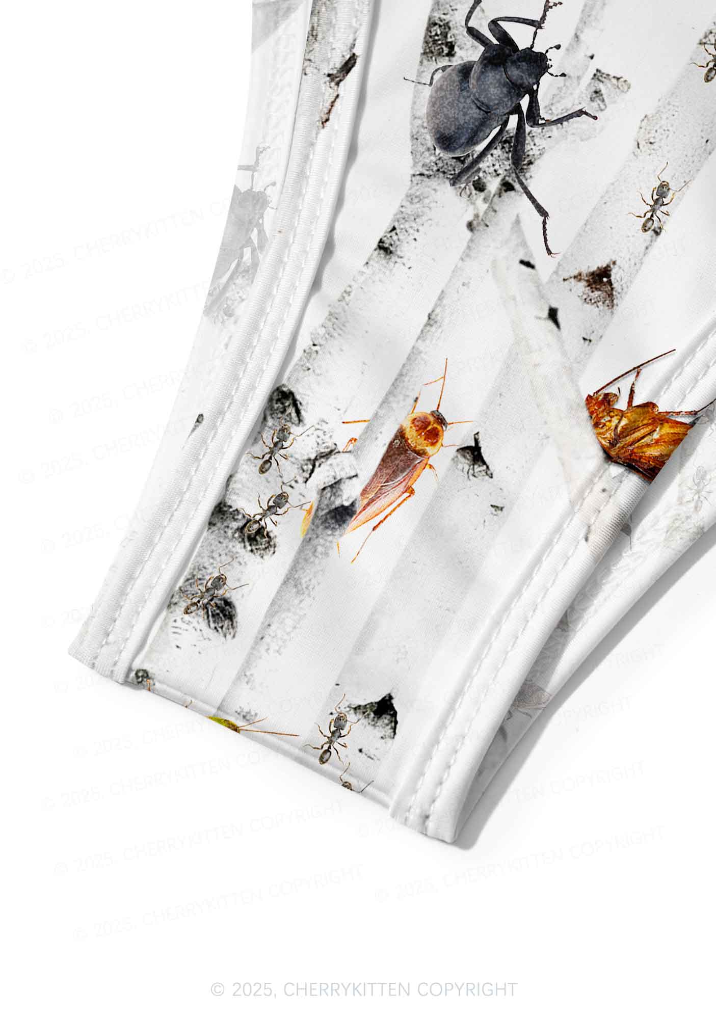 Insects On Birch Y2K Print Bikini Set Cherrykitten