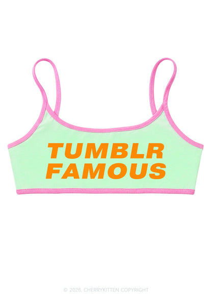 Txmblr Famous Y2K Super Crop Cami Cherrykitten