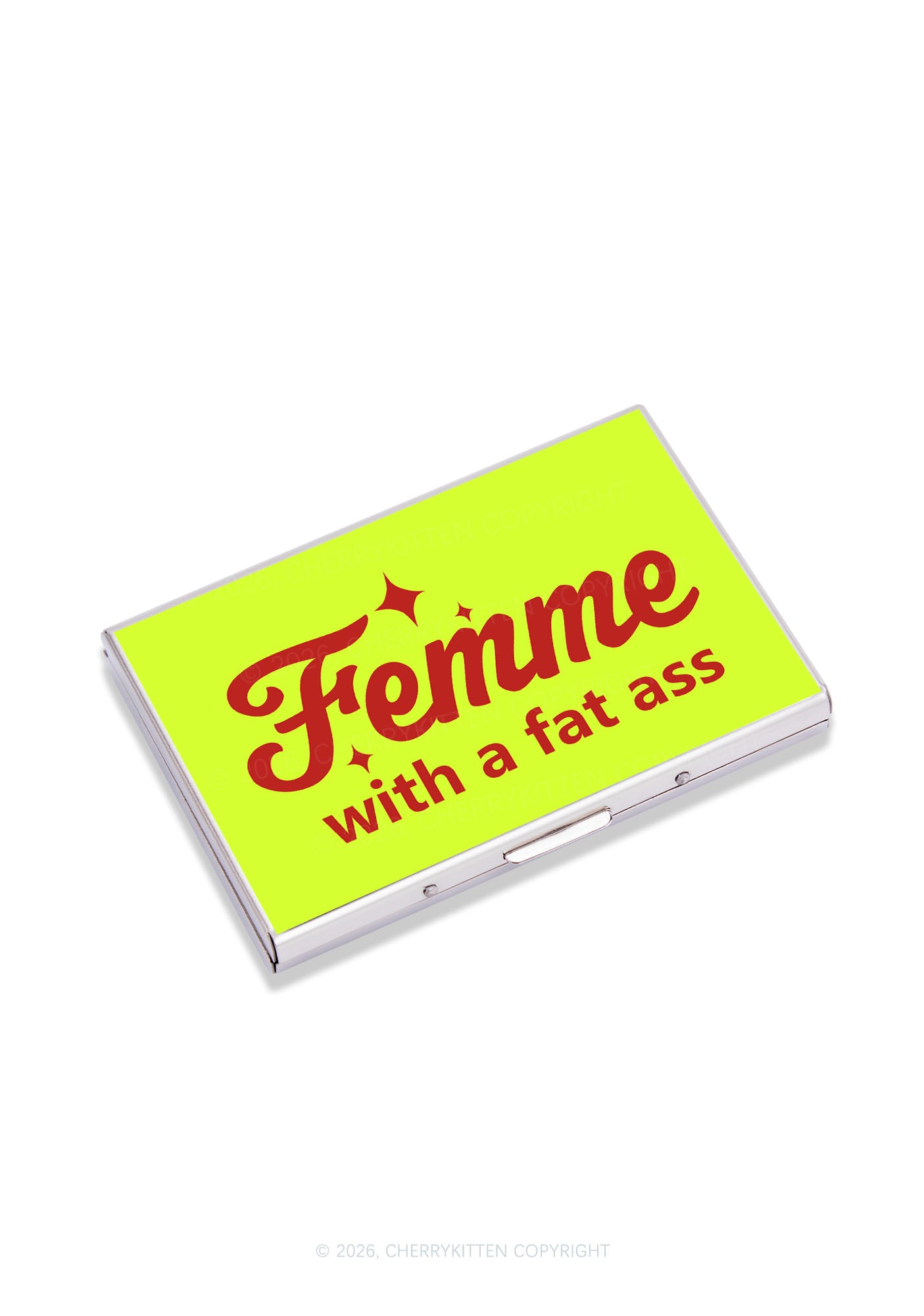 Femme With A Fat Axx Pride Y2K Mirror Cigarette Case Cherrykitten