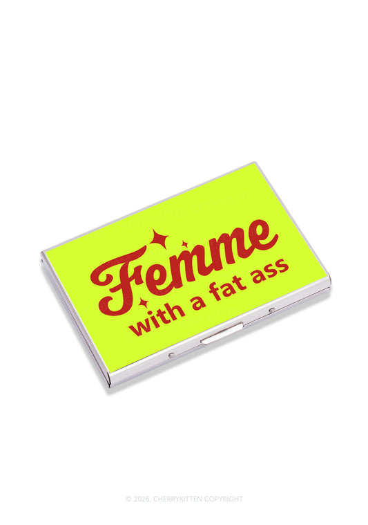 Femme With A Fat Axx Pride Y2K Mirror Cigarette Case Cherrykitten