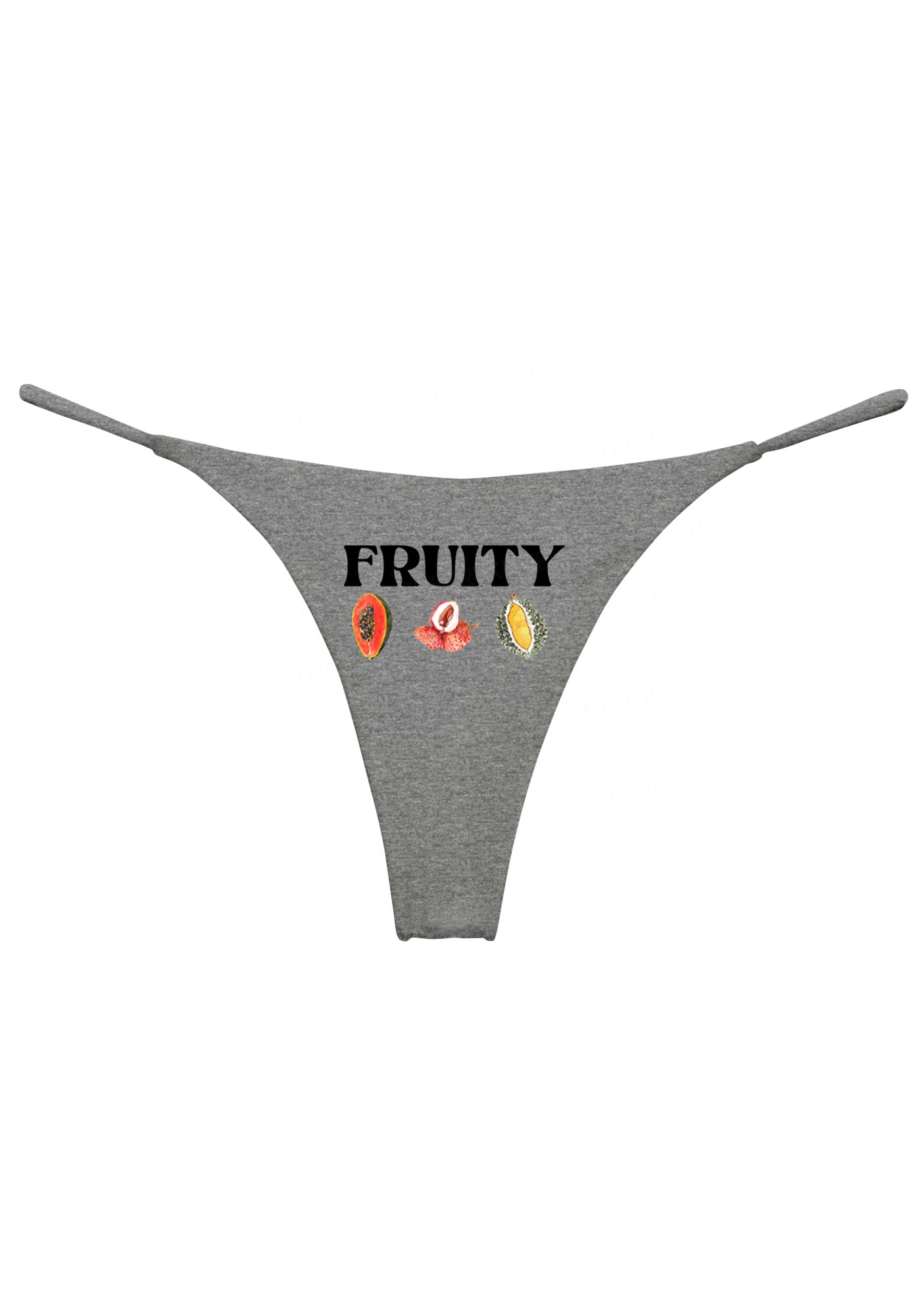 Fruity Pride Y2K Bikini String Thong Cherrykitten