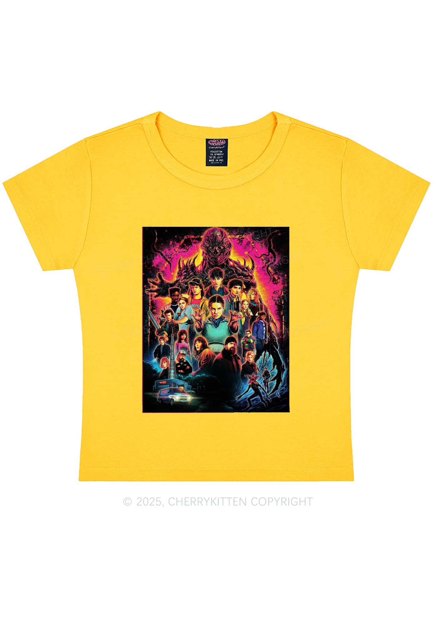 Young Adventure Y2K Baby Tee Cherrykitten