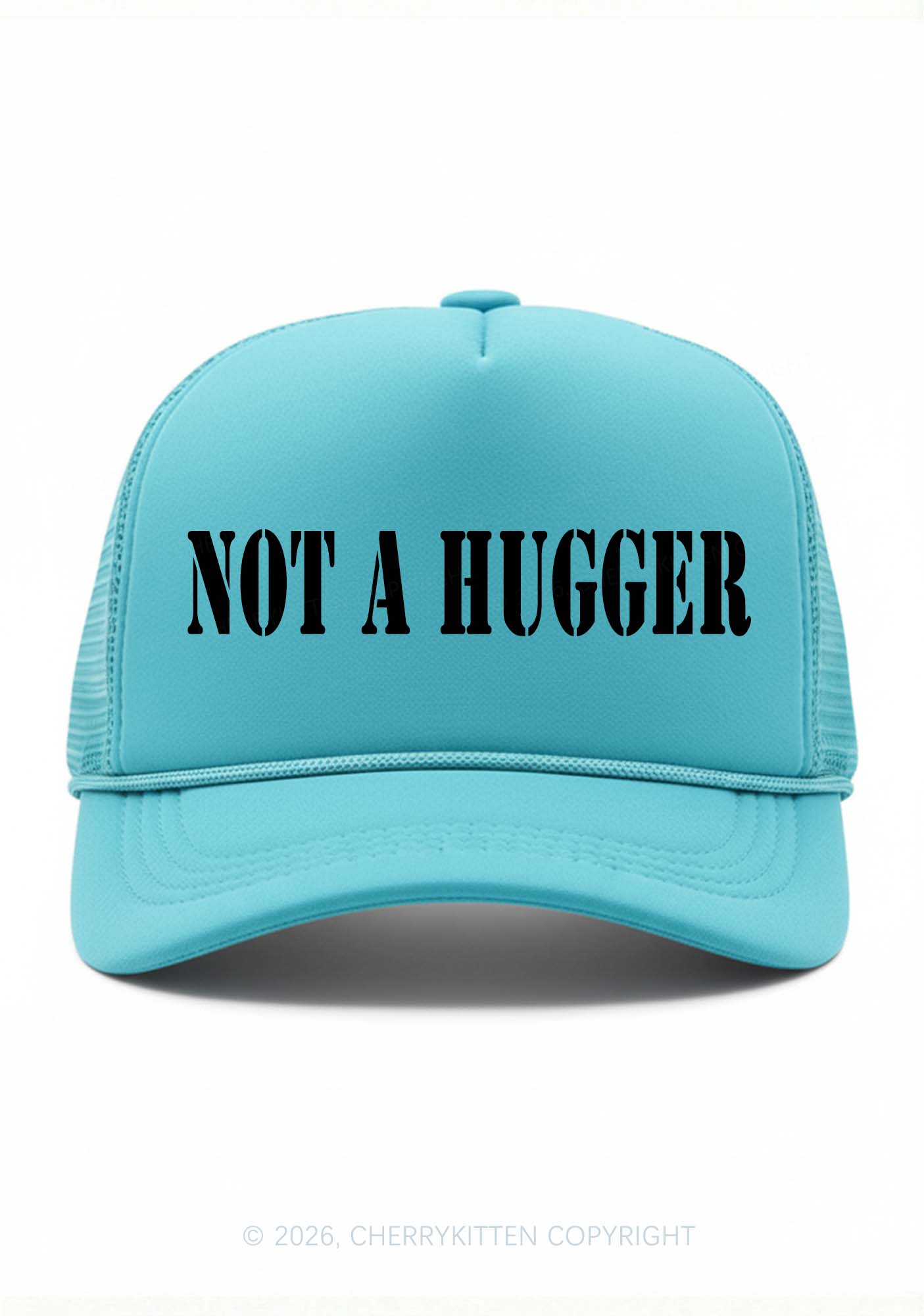 Not A Hugger Y2K Trucker Hat Cherrykitten