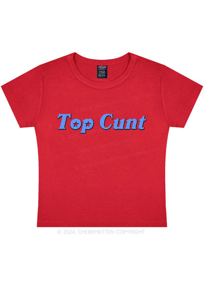 Top Cxxt Y2K Baby Tee Cherrykitten