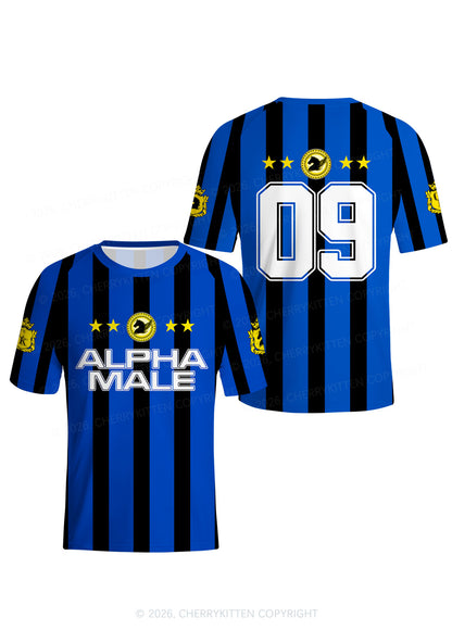Star Alpha Male Y2K Football Jersey Shirts Cherrykitten