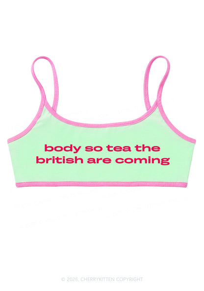 Body So Tea Y2K Super Crop Cami Cherrykitten
