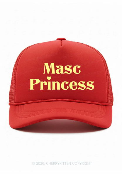 Masc Princess Pride Y2K Trucker Hat Cherrykitten