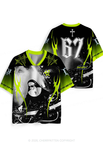 DJ Nun Y2K Sport Jersey Shirts Cherrykitten