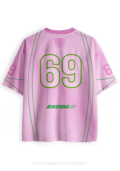 Never Met A Man Pride Y2K Sport Jersey Shirts Cherrykitten