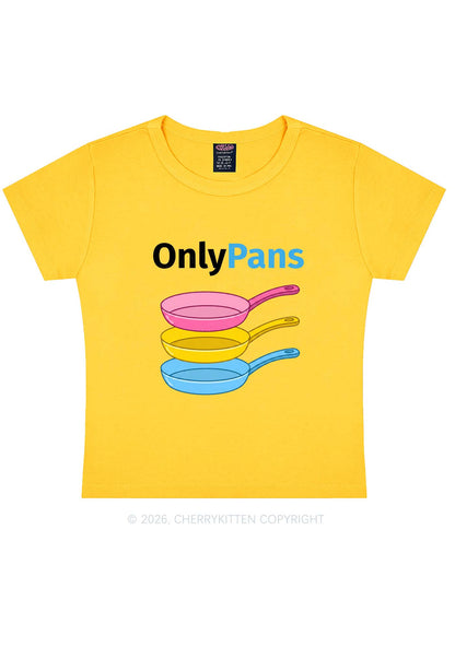 Only Pans Pride Y2K Baby Tee Cherrykitten