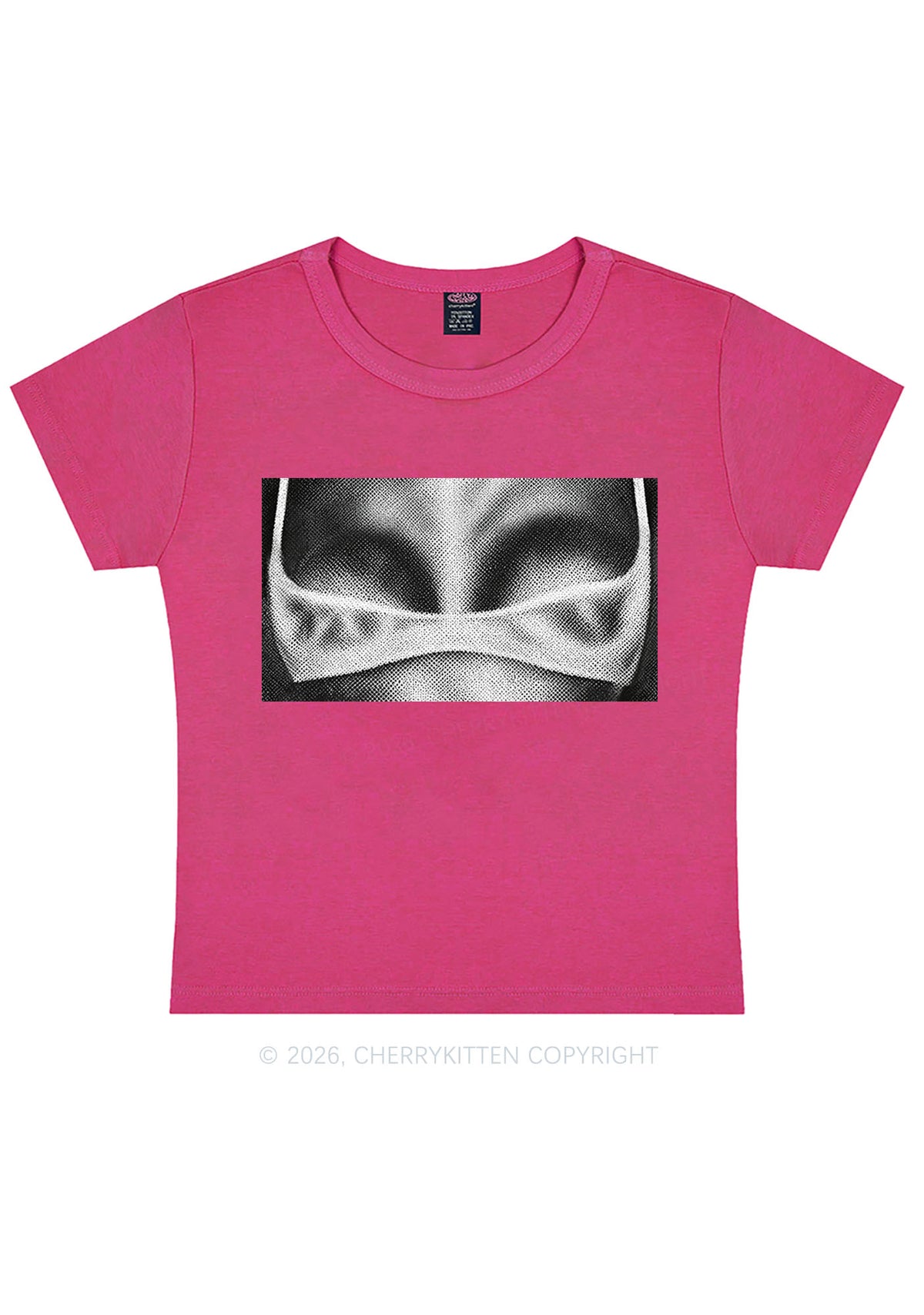 Lingerie Bxxbs Y2K Baby Tee Cherrykitten