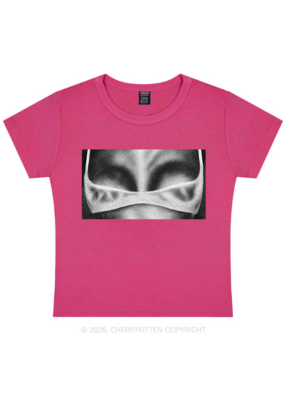 Lingerie Bxxbs Y2K Baby Tee Cherrykitten