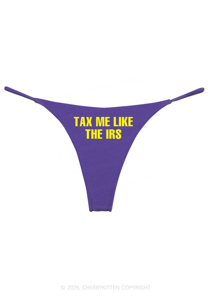 Tax Me Y2K Bikini String Thong Cherrykitten