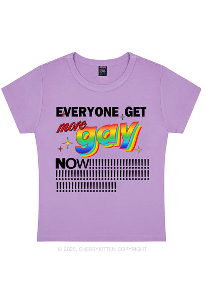 Get More Gay Pride Y2K Baby Tee Cherrykitten
