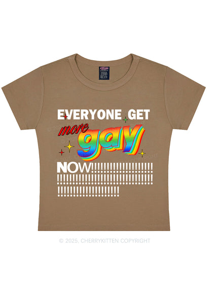 Get More Gay Pride Y2K Baby Tee Cherrykitten