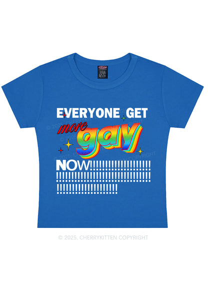 Get More Gay Pride Y2K Baby Tee Cherrykitten