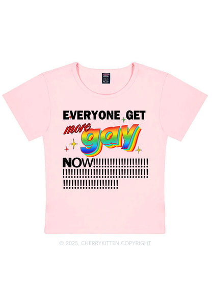 Get More Gay Pride Y2K Baby Tee Cherrykitten