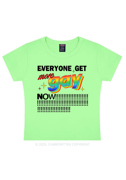 Get More Gay Pride Y2K Baby Tee Cherrykitten
