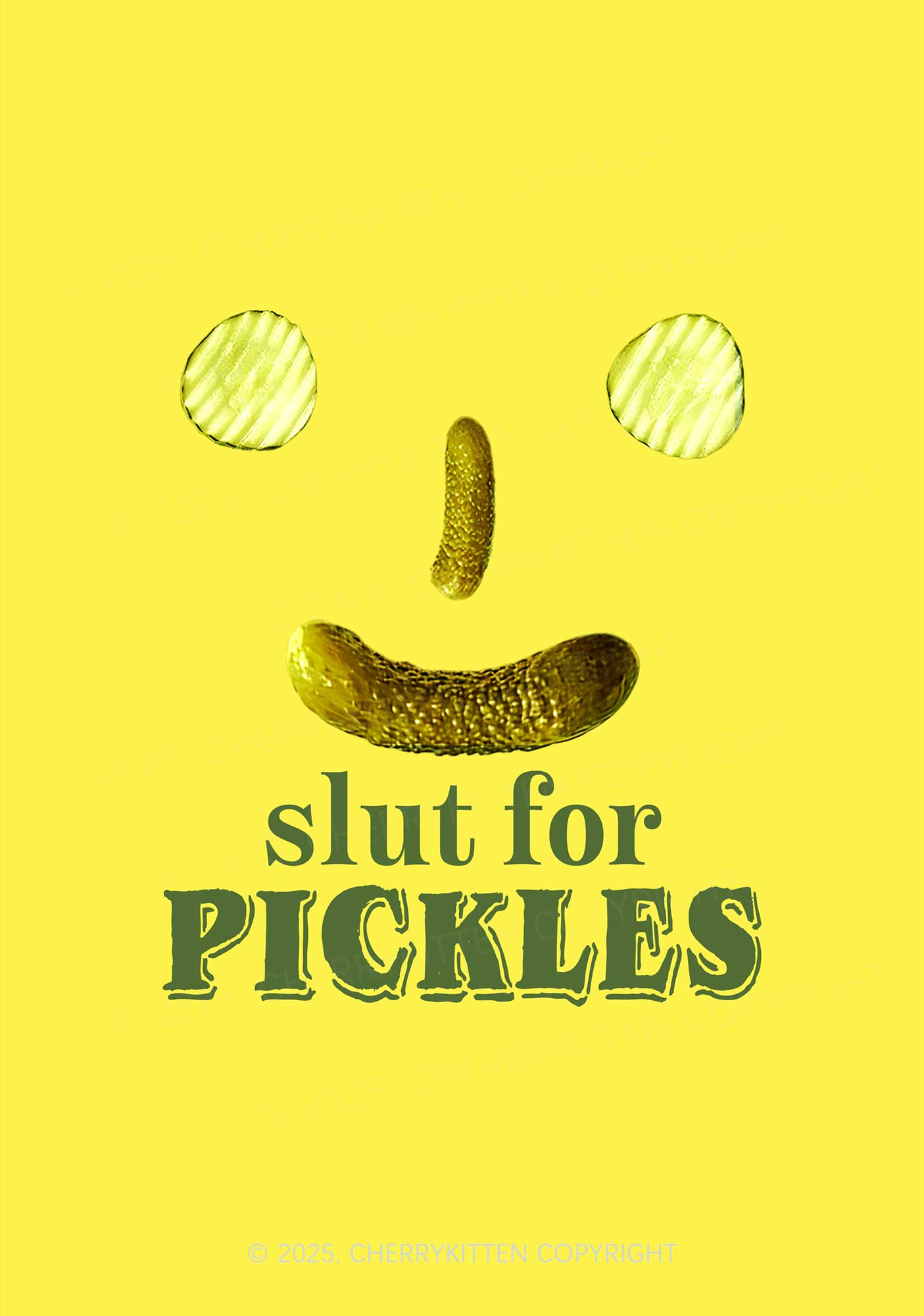 Slxt For Pickles 1Pc Y2K Pin Badge Cherrykitten