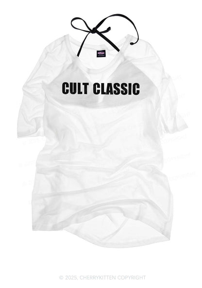 Cult Classic Y2K Sheer Boyfriend Tee Cherrykitten