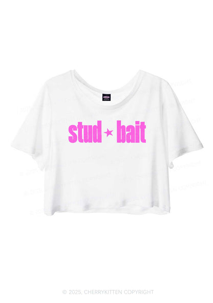 Stud Bait Pride Y2K Sheer Crop Tee Cherrykitten