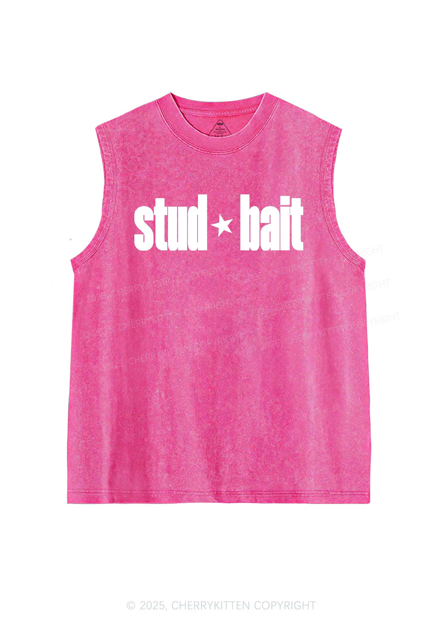 Stud Bait Pride Y2K Washed Muscle Tank Cherrykitten