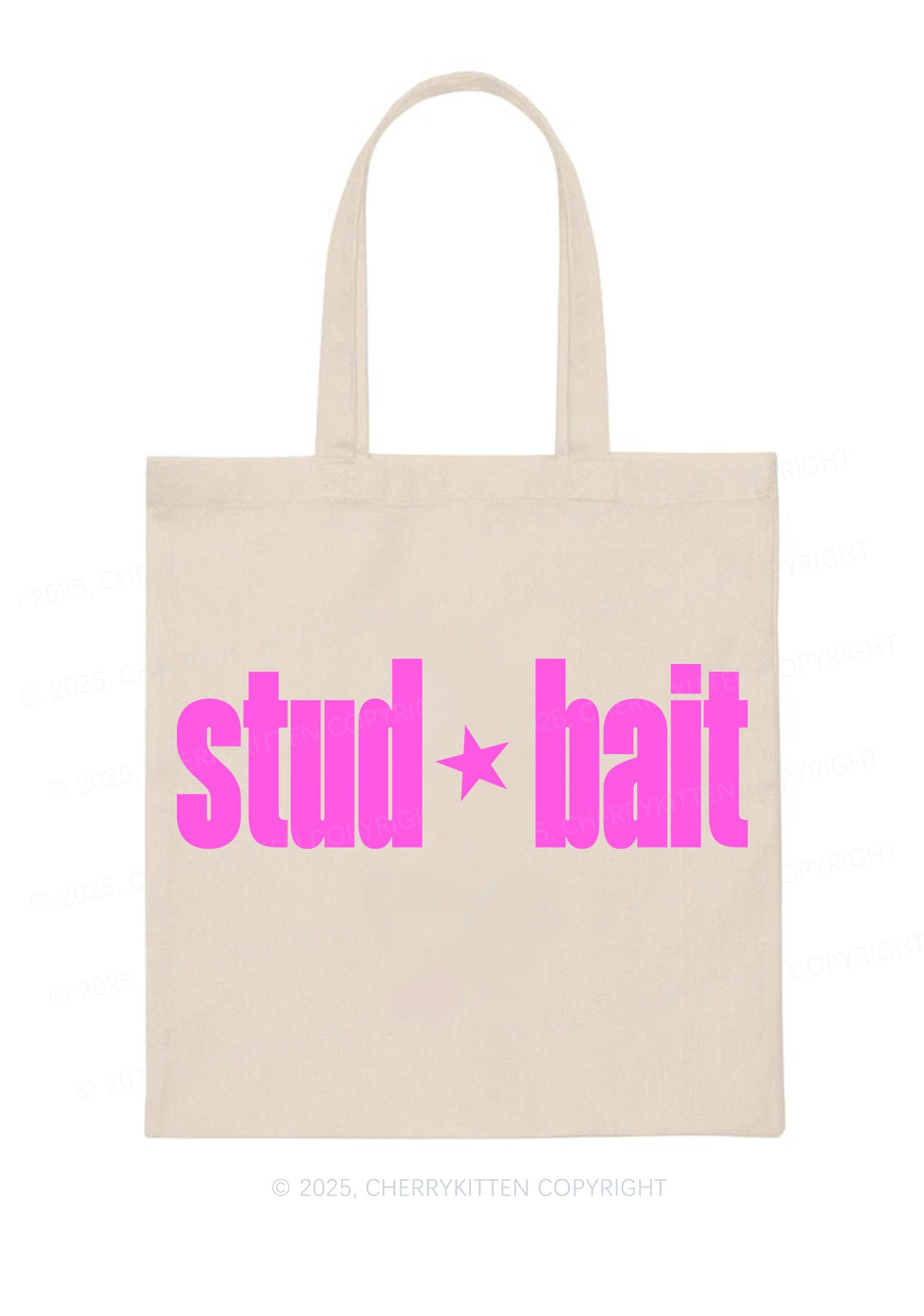 Stud Bait Pride Y2K Canvas Tote Bag Cherrykitten