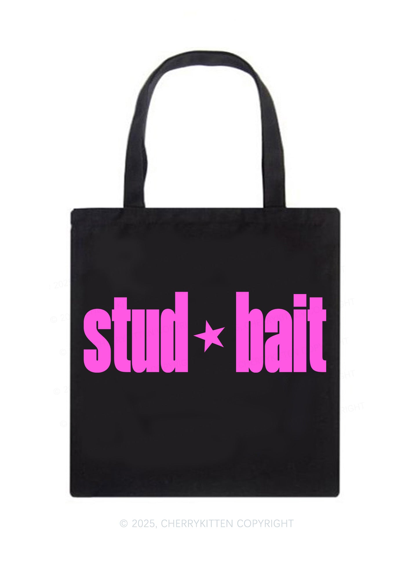 Stud Bait Pride Y2K Canvas Tote Bag Cherrykitten
