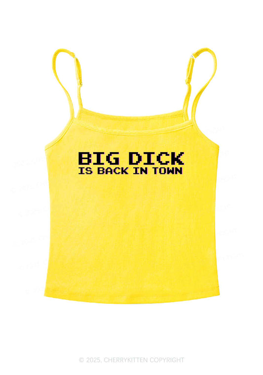 Big Is Back In Town Y2K Spaghetti Strap Cami Cherrykitten