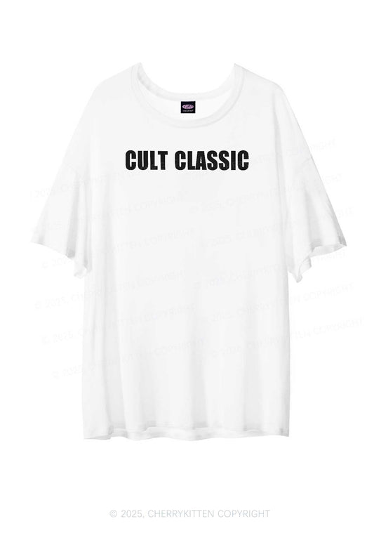 Cult Classic Y2K Sheer Boyfriend Tee Cherrykitten