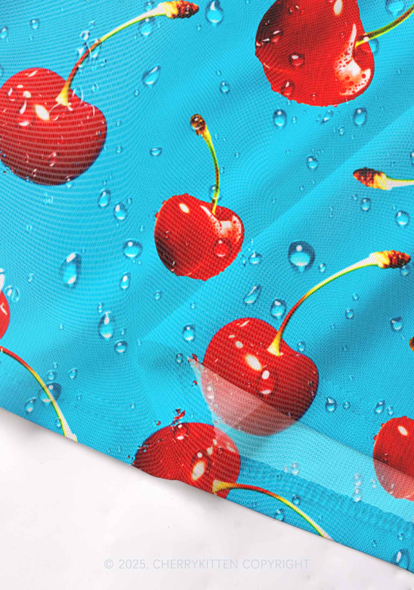 Fresh Cherry Y2K Mesh Cami Tank Cherrykitten