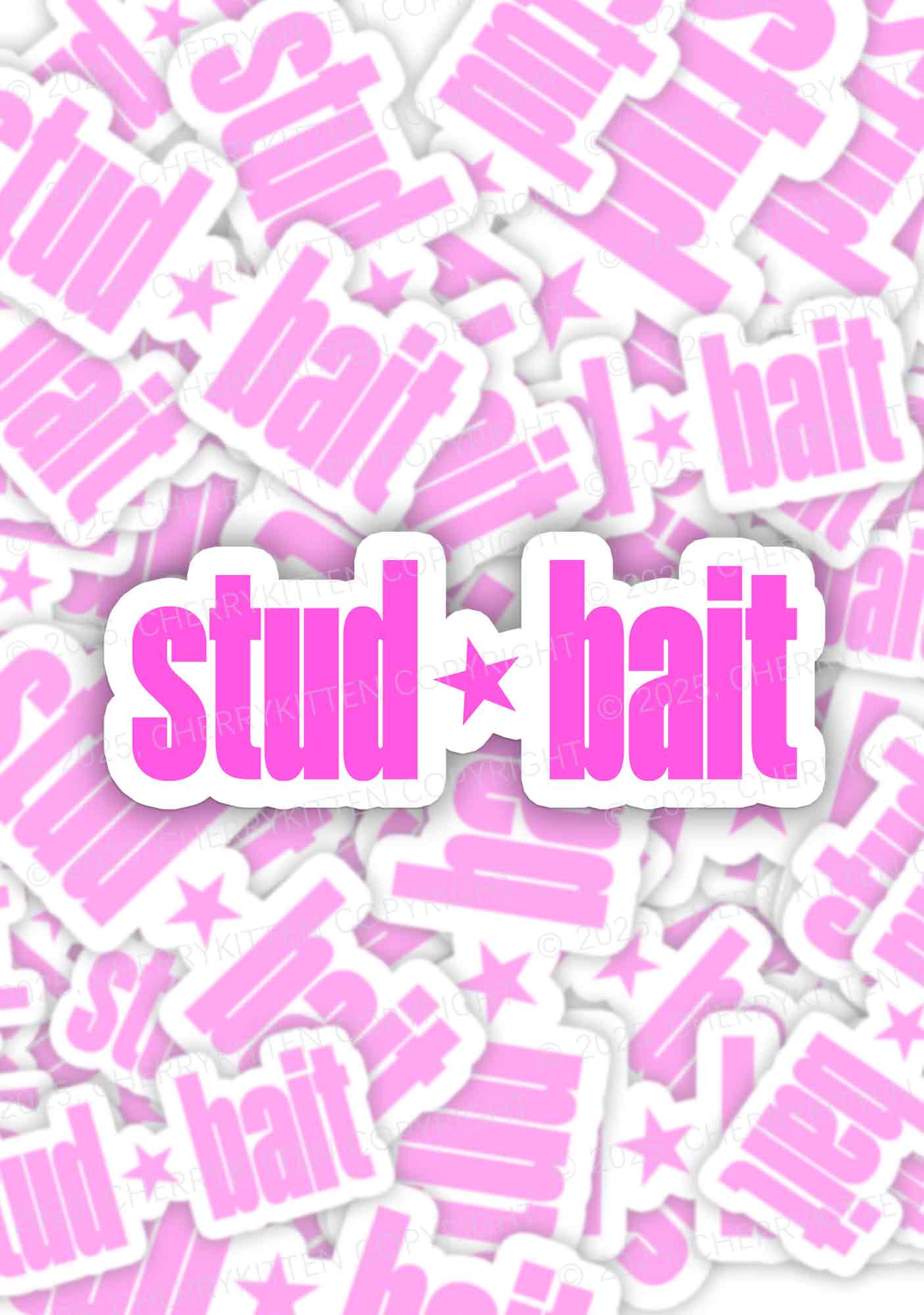 Stud Bait Pride 1Pc Y2K Sticker Cherrykitten