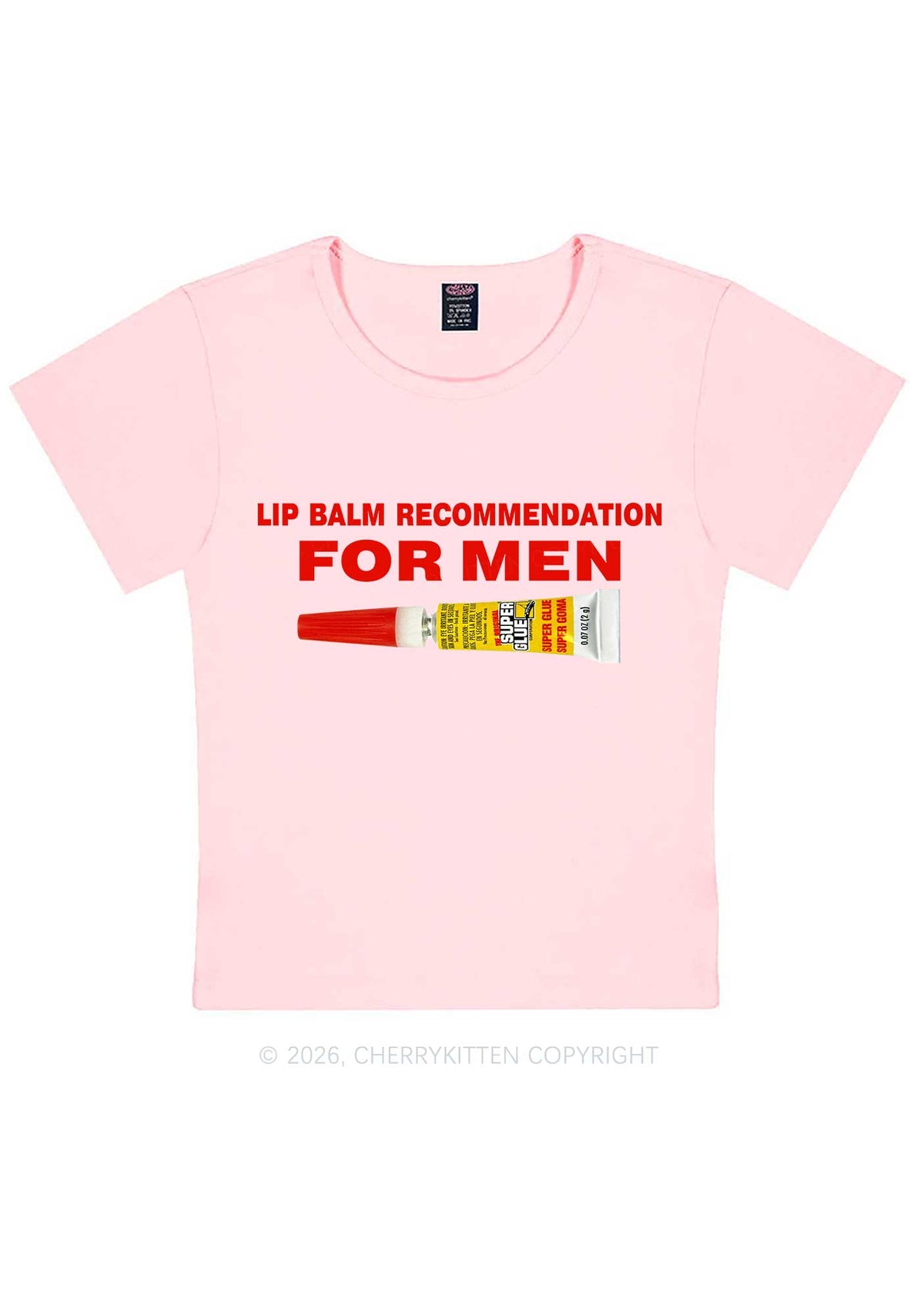 Lip Balm Recommendation For Men Y2K Baby Tee Cherrykitten