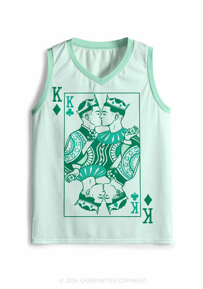 Gay King Pride Y2K Sport Jersey Tank Cherrykitten