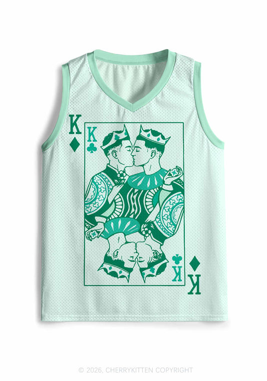 Gay King Pride Y2K Sport Jersey Tank Cherrykitten