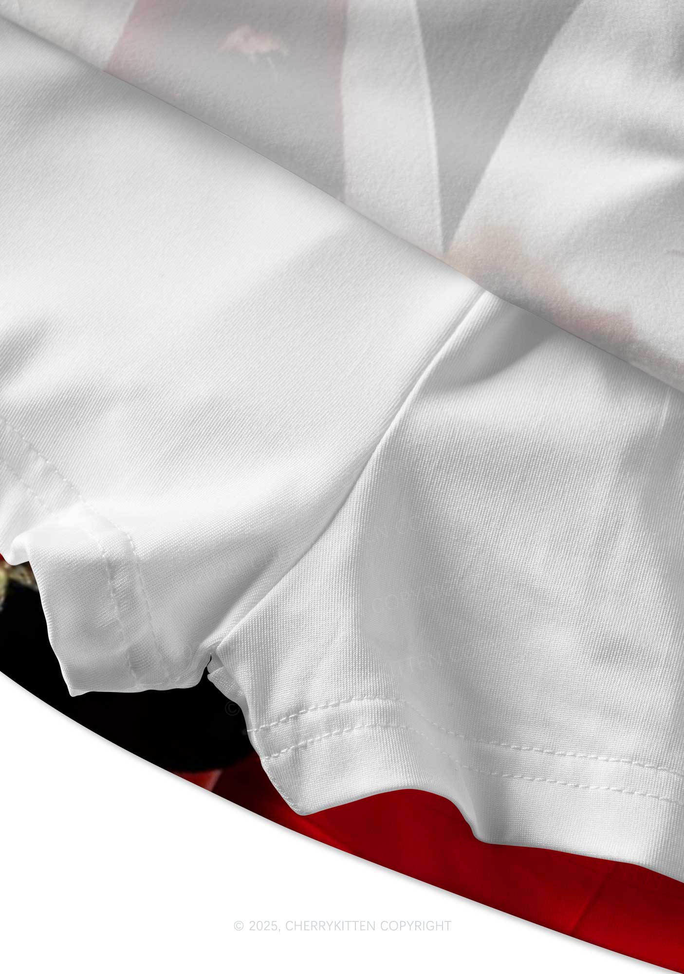 Raccoon Couples Valentine's Day Y2K Print Mini Skirt Cherrykitten