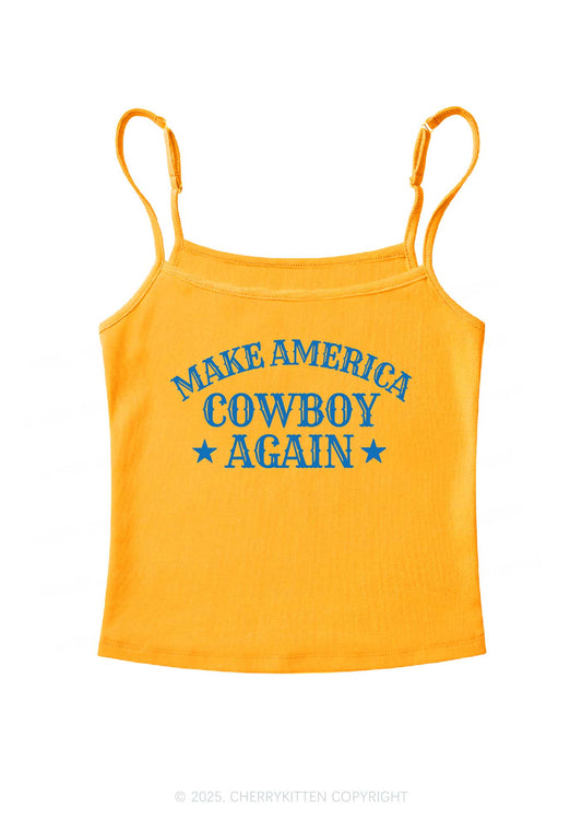 Cowboy Again Y2K Spaghetti Strap Cami Cherrykitten