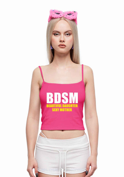 BDSM Daughter Mother Y2K Spaghetti Strap Cami Cherrykitten